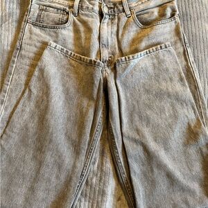 Levi's Men's Light Gray Straight Jeans